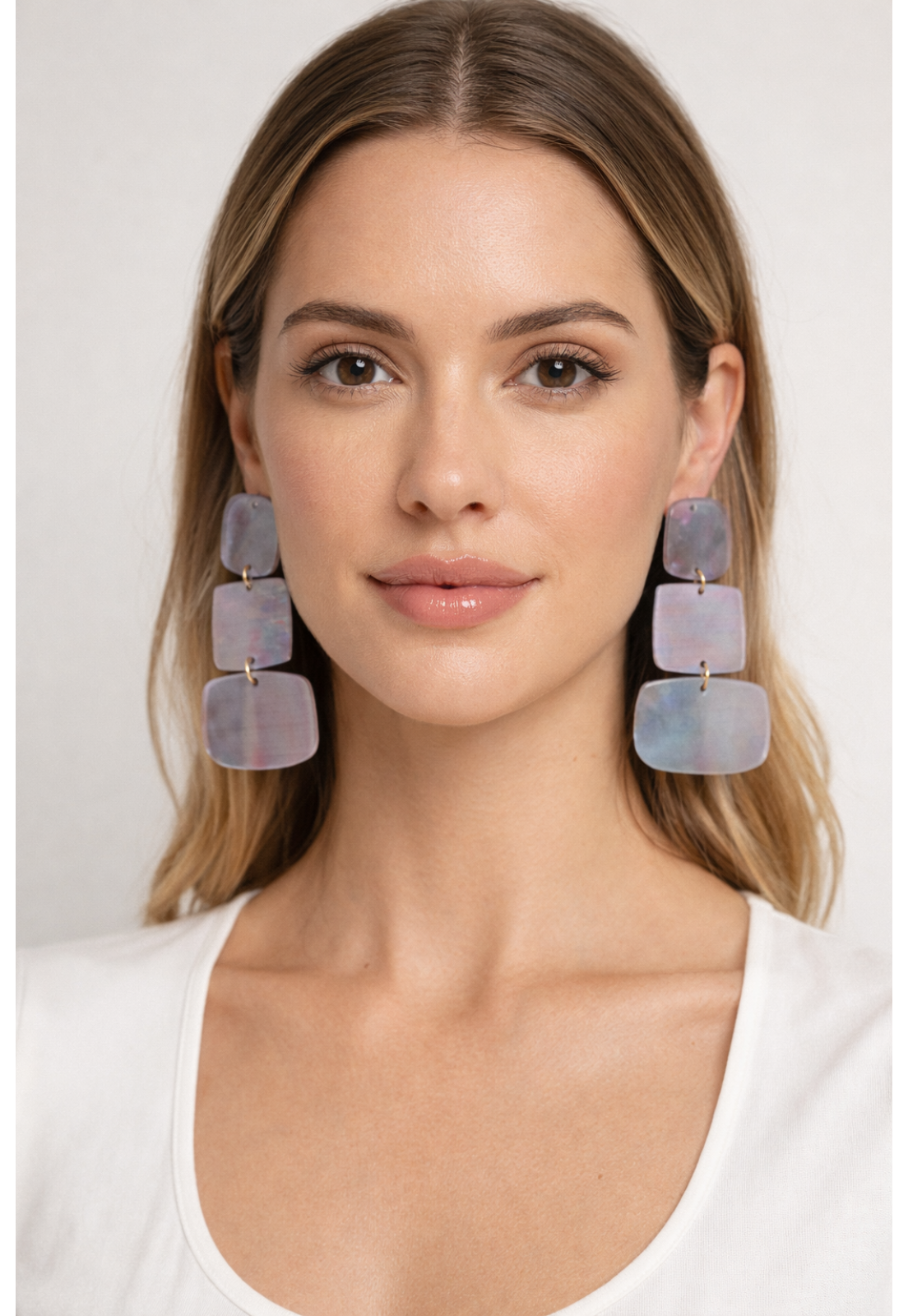 BRINCO 3 HASTES ROXO FURTA COR BRINCO 3 HASTES ROXO FURTA COR