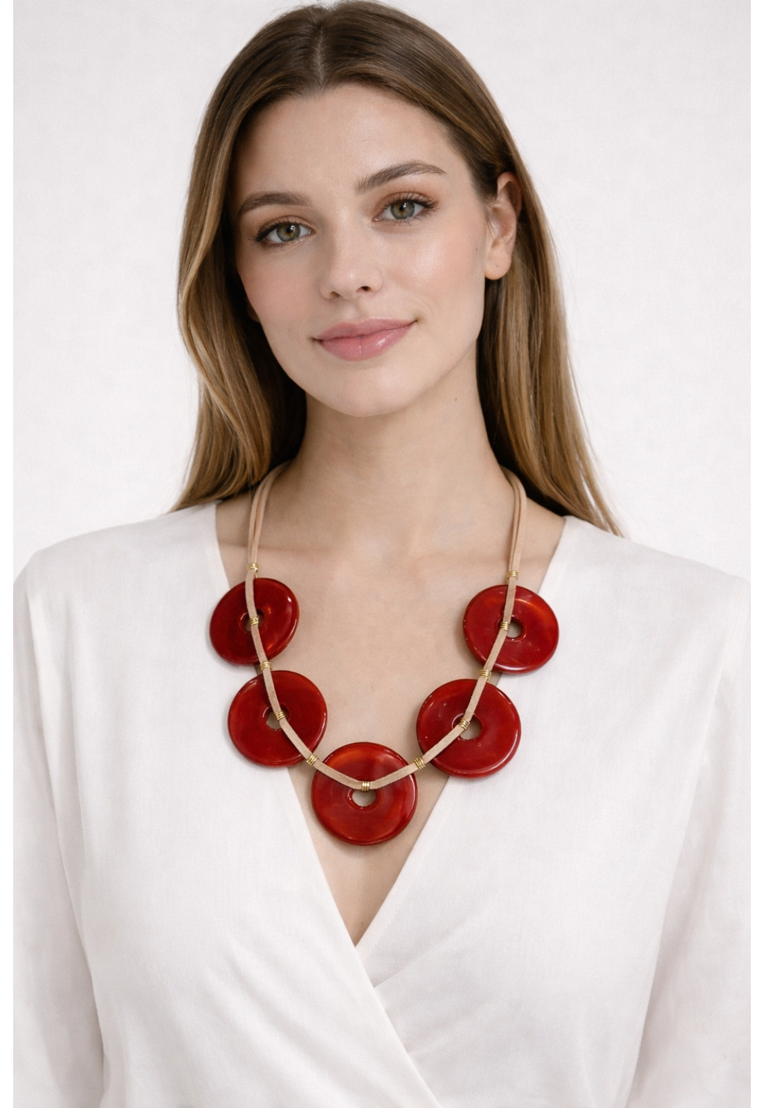 COLAR ELOS VERMELHOS