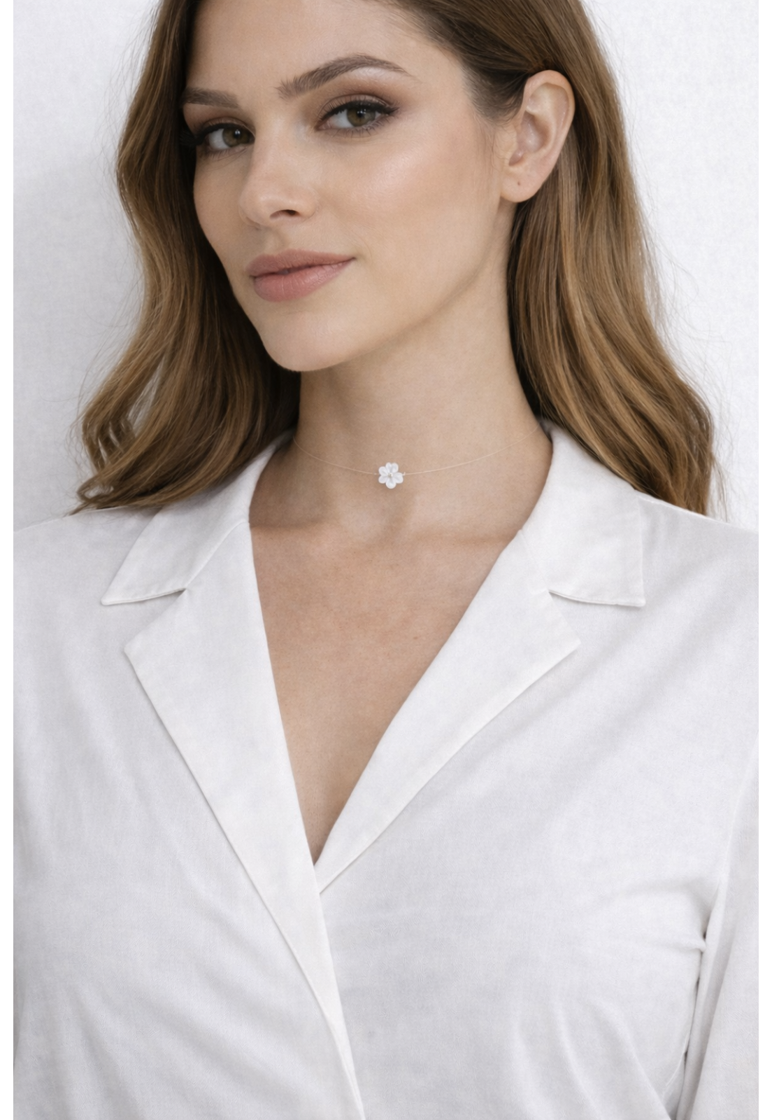 COLAR NYLON PINGENTES DIVERSOS