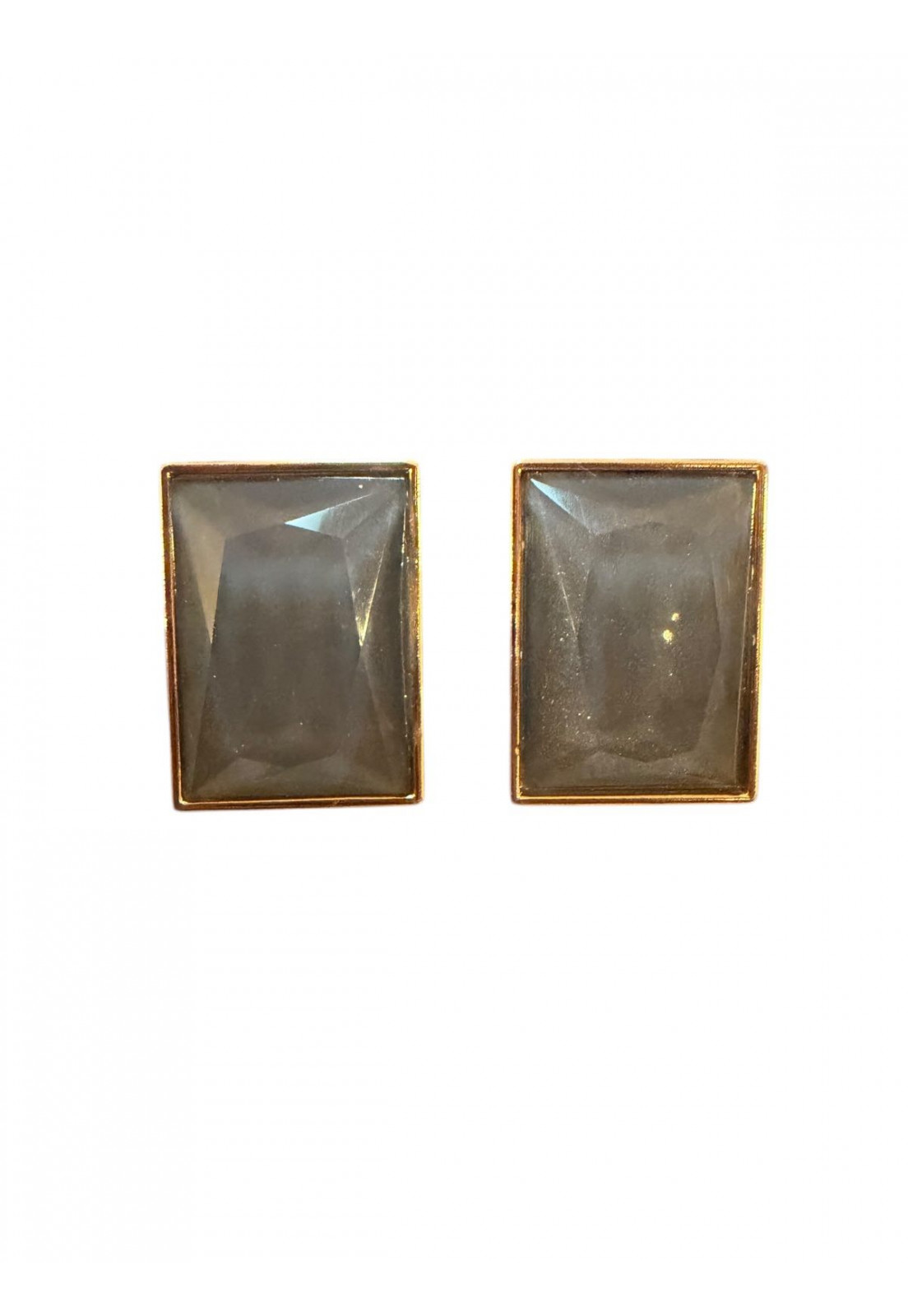 BRINCO RETANGULAR DOURADO GRAFITE