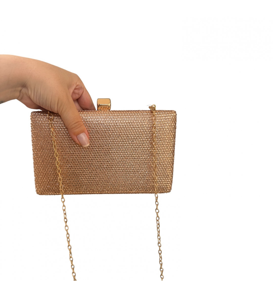 Clutch  Ouro  Luxo Dourada