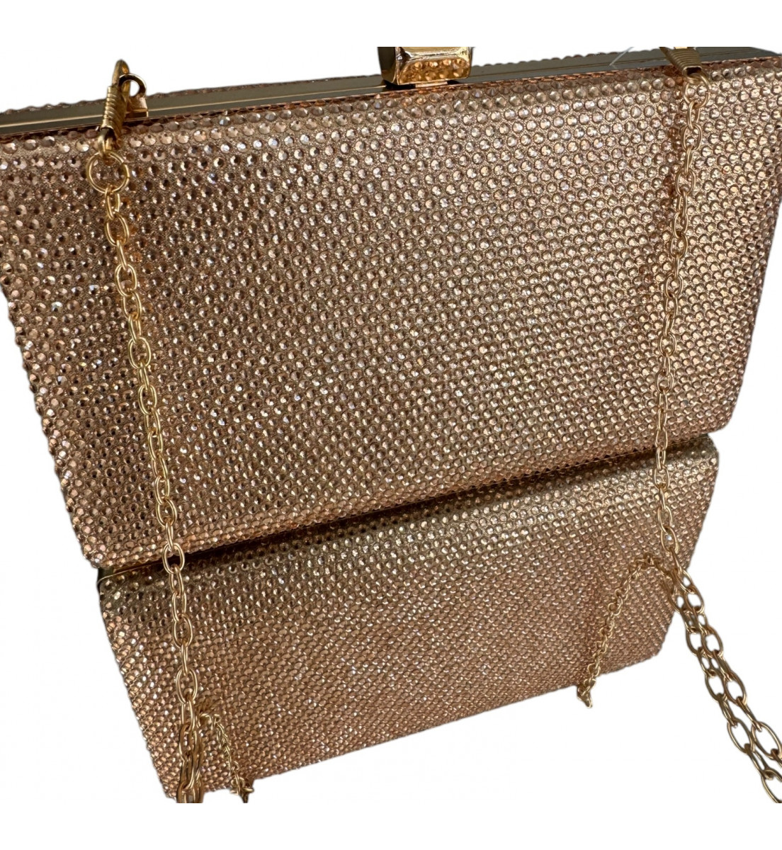 Clutch  Ouro  Luxo Dourada