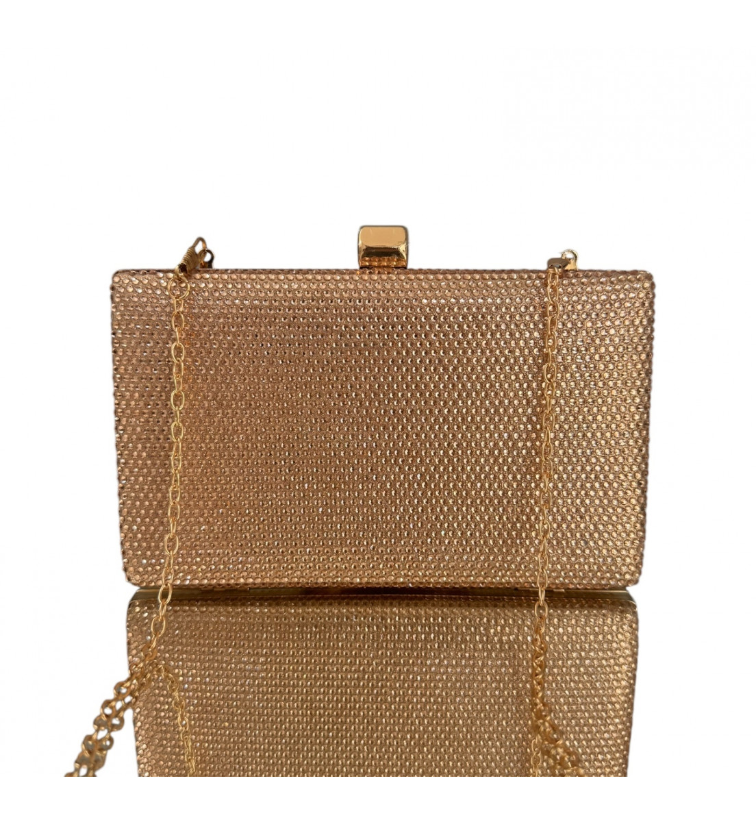 Clutch  Ouro  Luxo Dourada