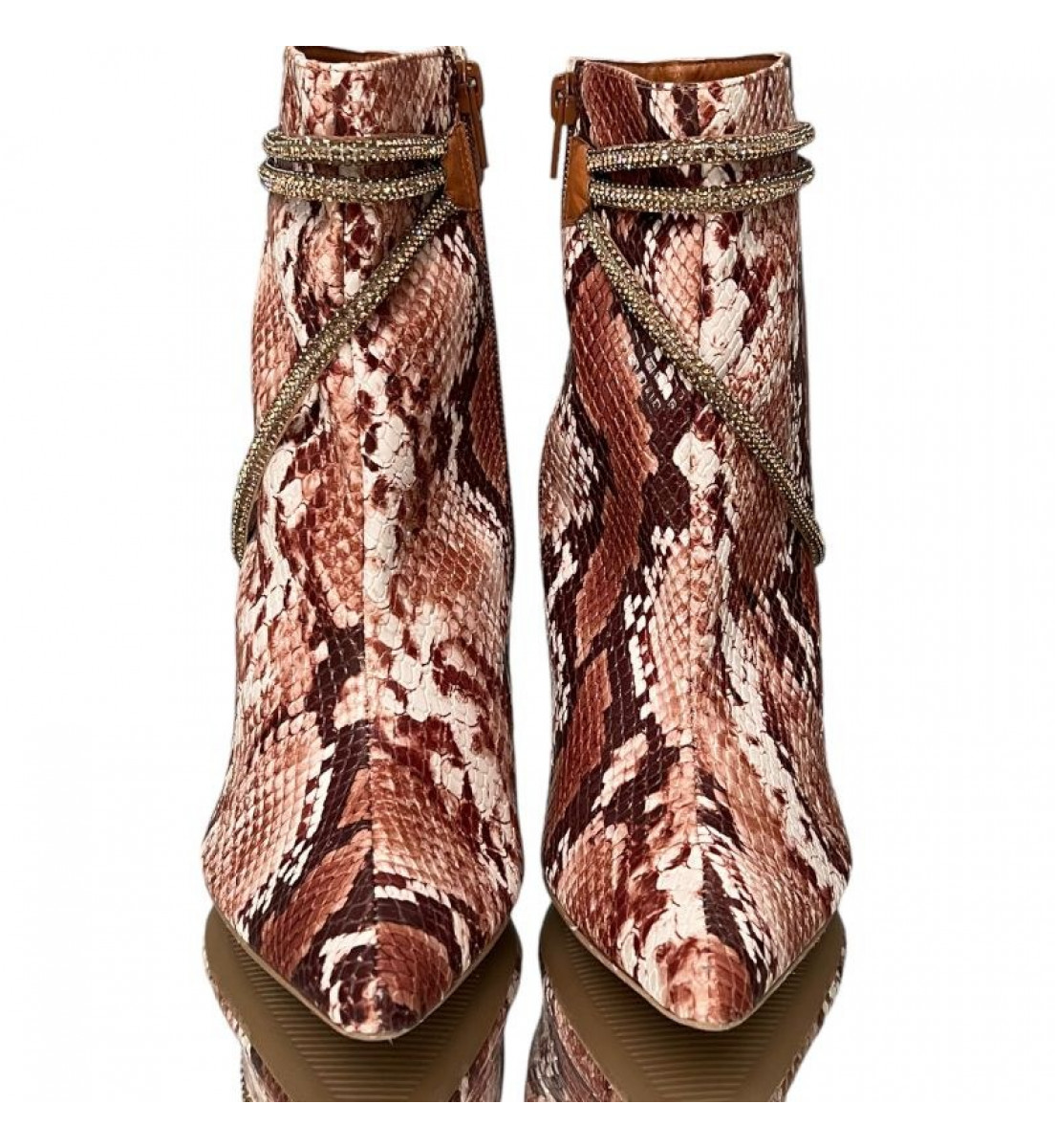 Bota Animal print salto 9cm