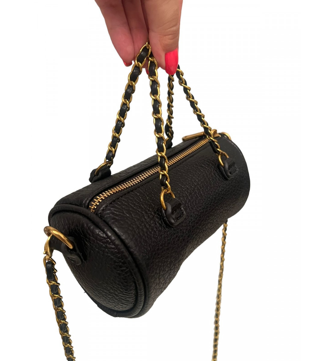 Bolsa  feminina pequena Preta com duas alças