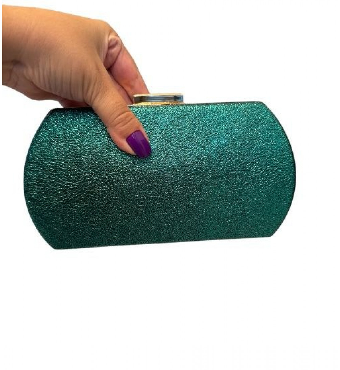 Clutch Verde Brilho