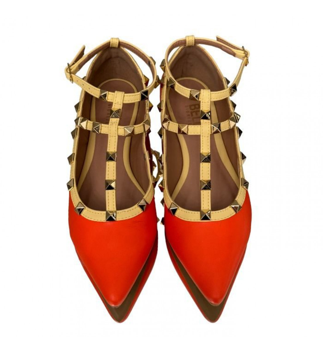 Sapatilha Spike Rockstud Orange