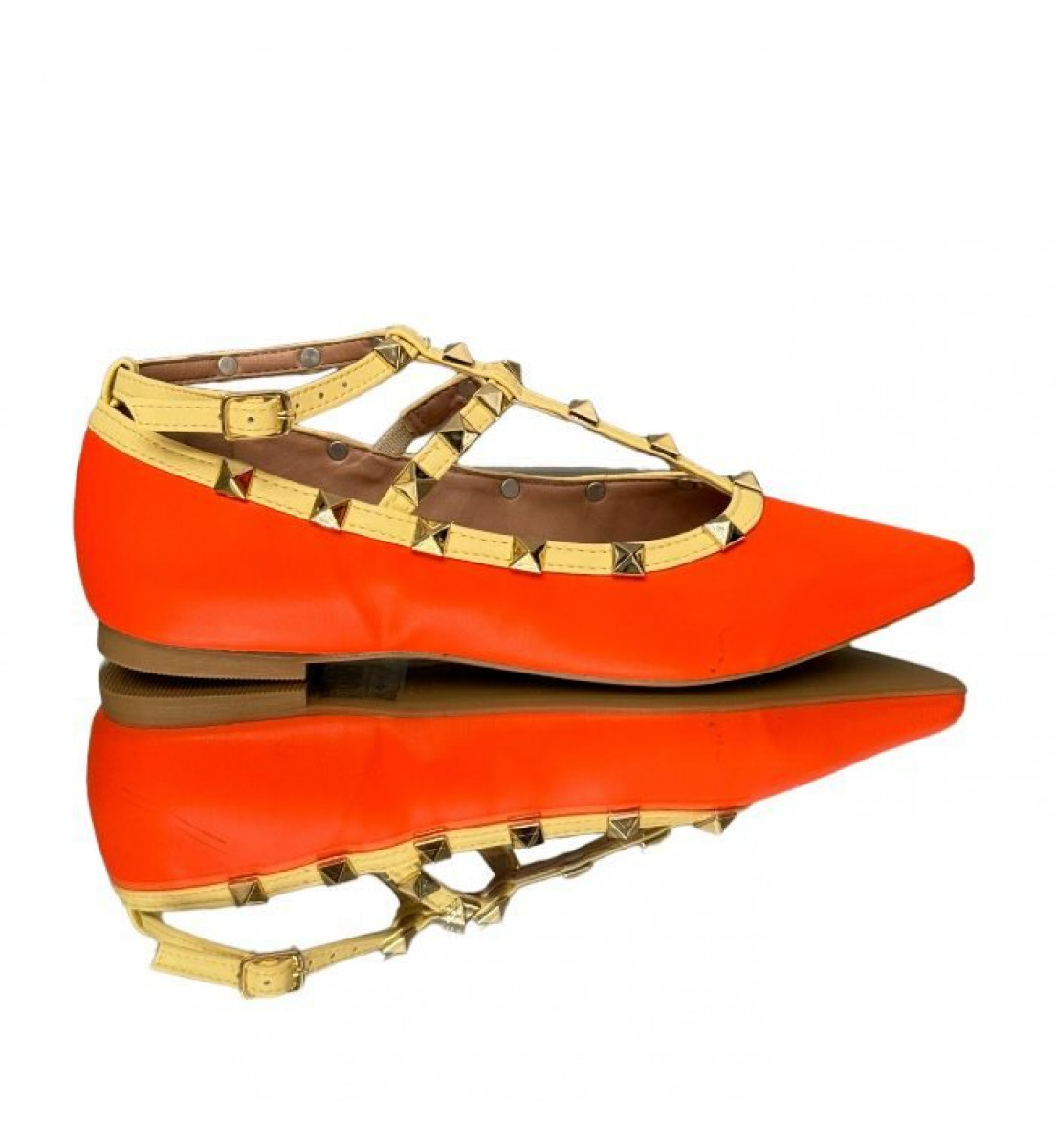 Sapatilha Spike Rockstud Orange