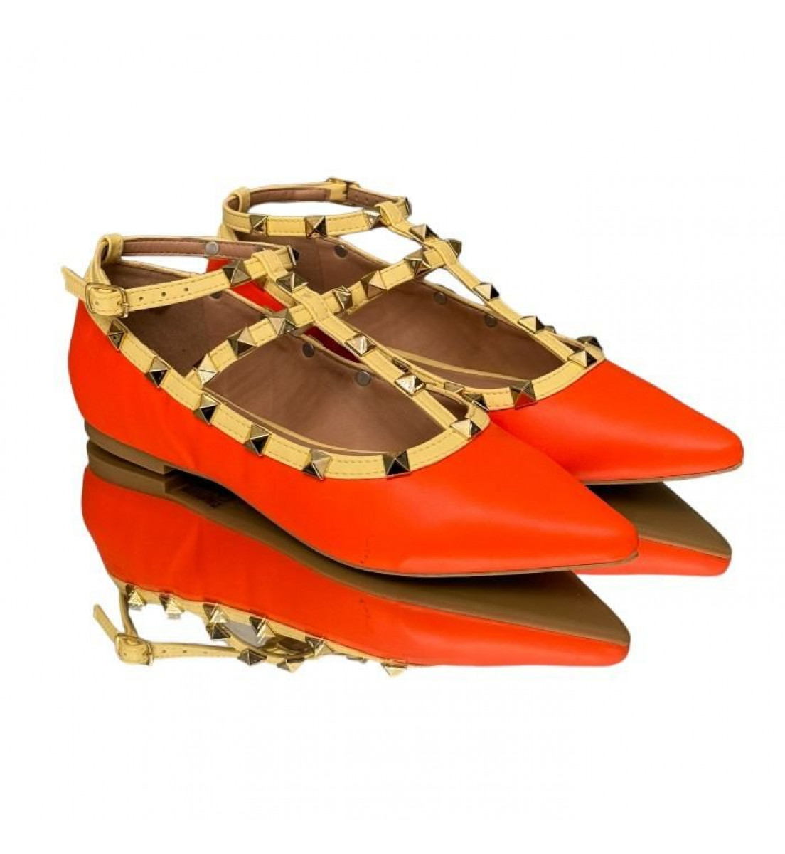 Sapatilha Spike Rockstud Orange