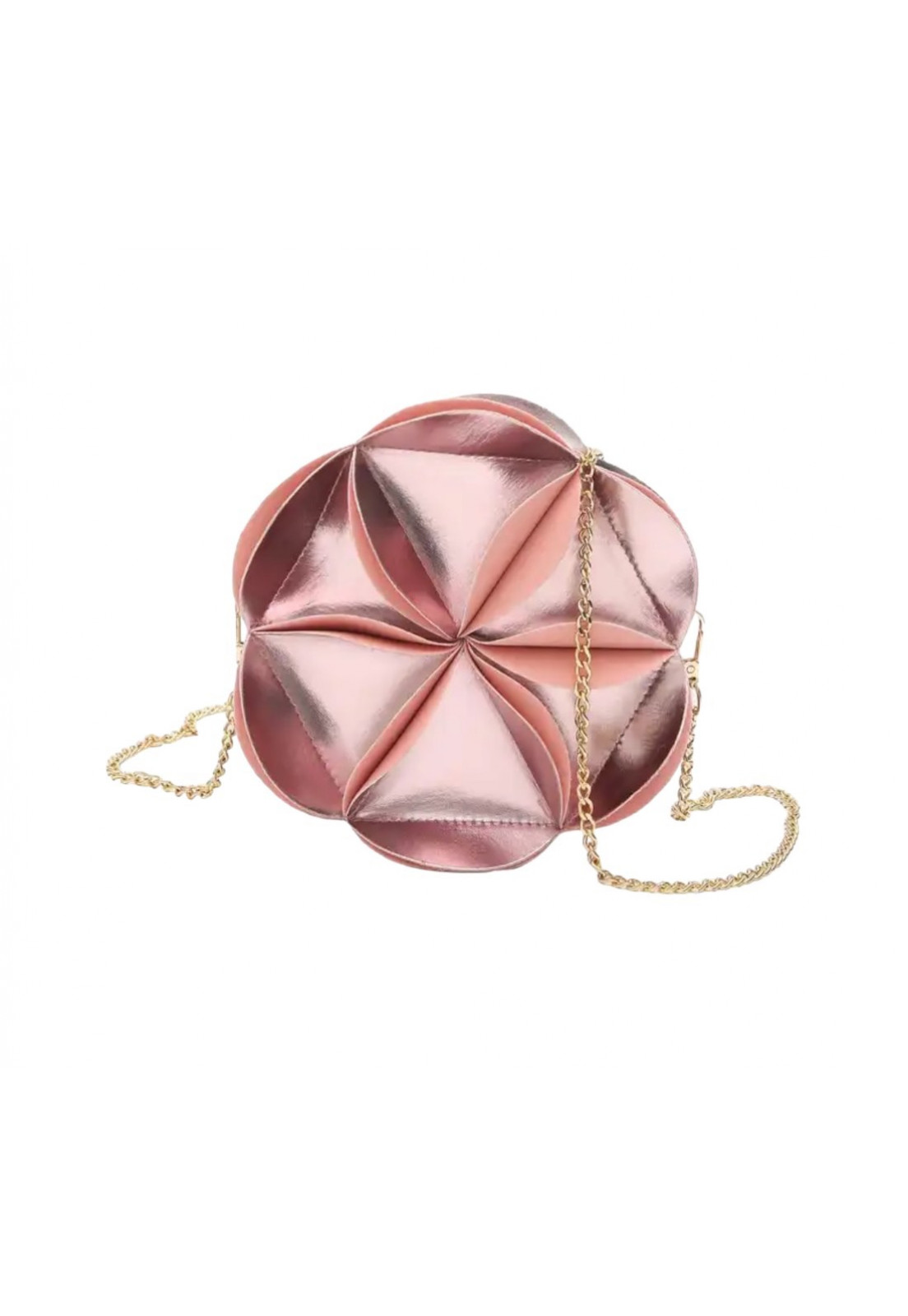 Bolsa Crossbody Coleção Flowers Cor Pink