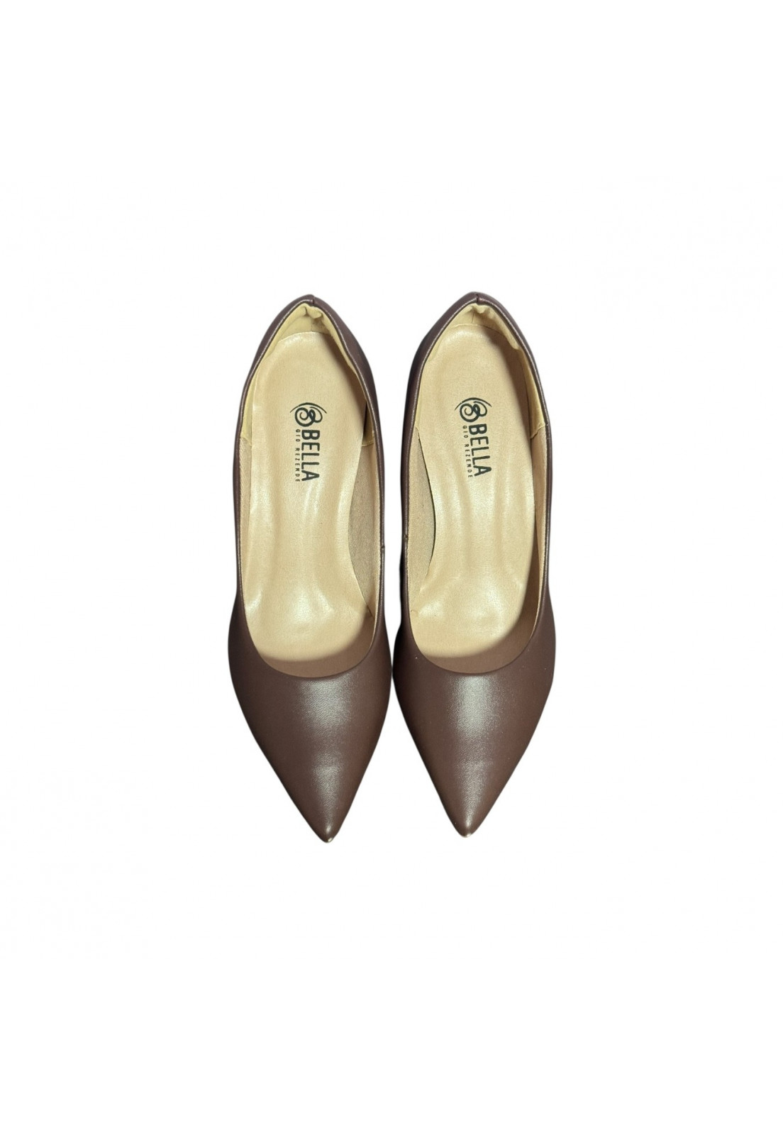 Scarpin Napa Terra Marrom