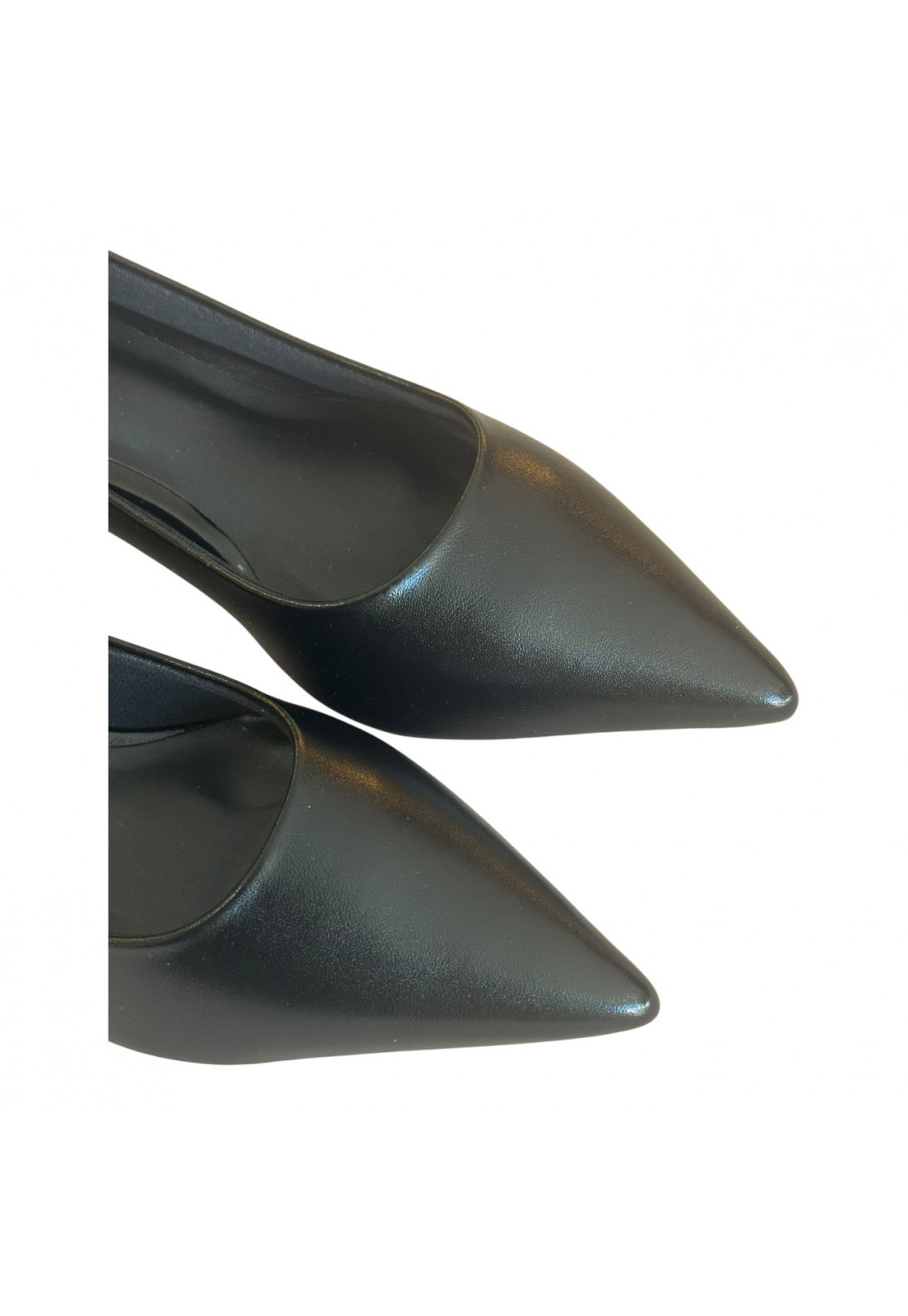 Scarpin Napa Preto Salto 4 cm