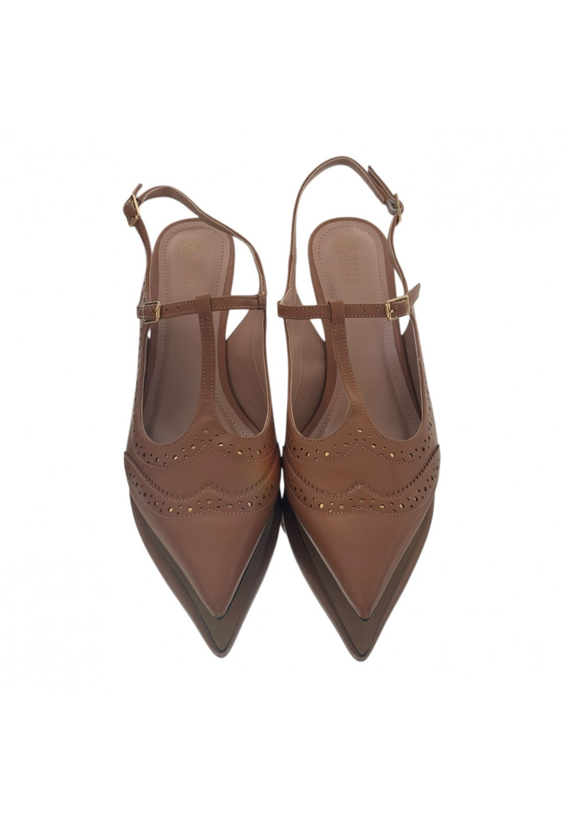 Scarpin  Napa Cappuccino 
