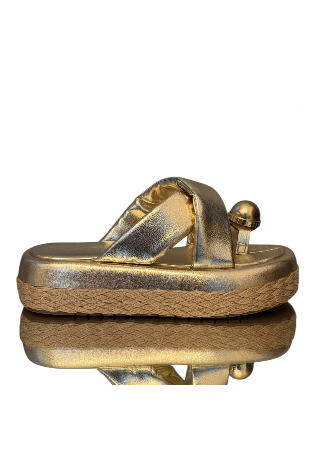 Papete CONFORT De dedo Dourada Metalizada